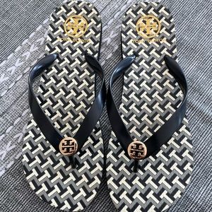 Tory Burch rubber flip flops